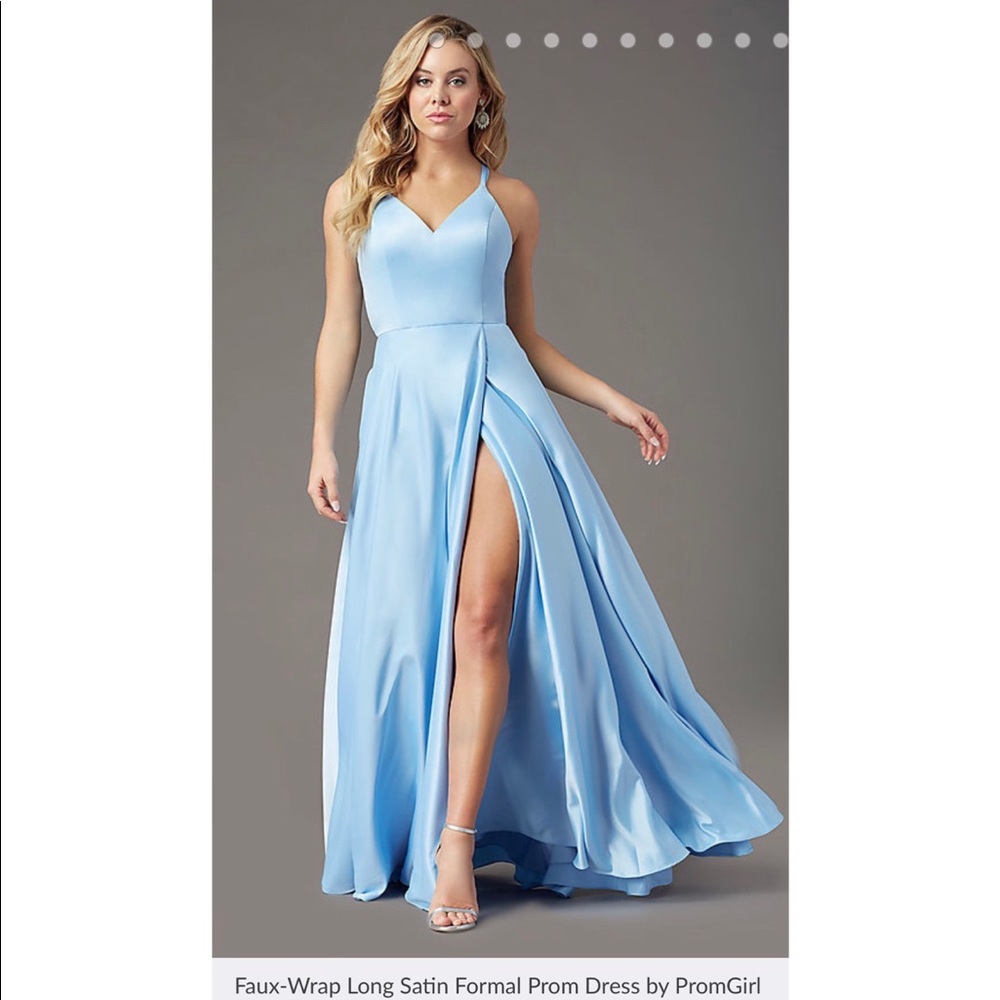 Prom girl  brand long formal dress new only once